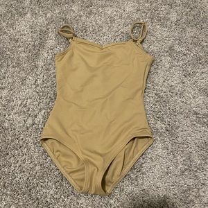 Tan leotard